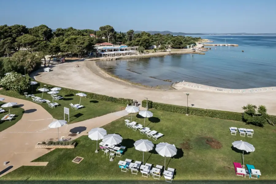 Zadar - hotel Funimation Borik - plaža