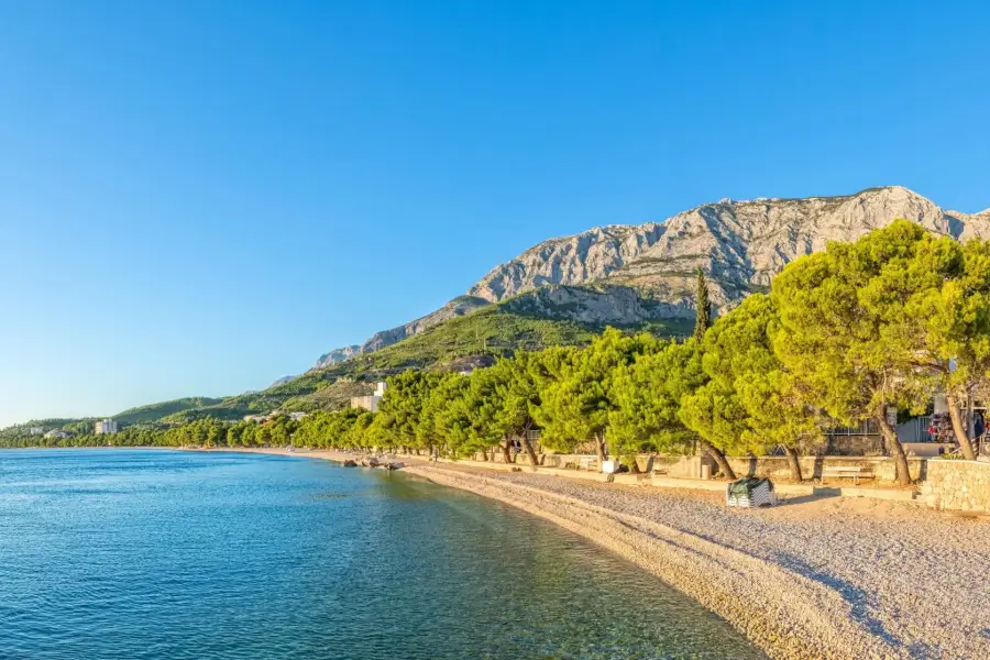 Tućepi - village Afrodita - plaža