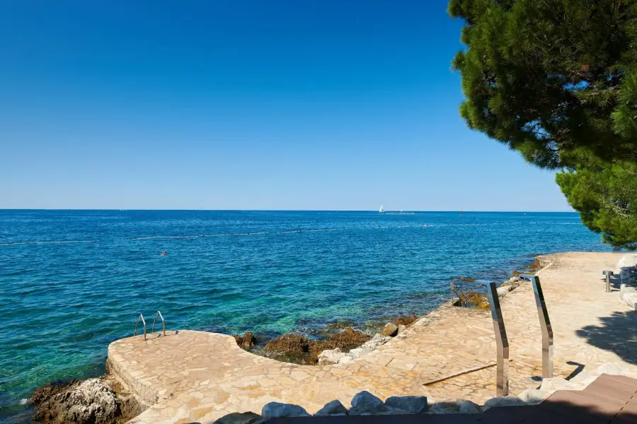 Poreč - hotel Parentium - plaža