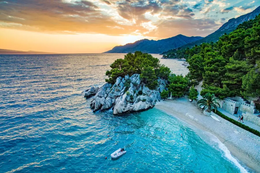 Brela-Bluesun hotel Maestral-Plaža