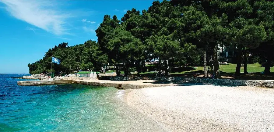 Poreč - hotel Parentium - plaža