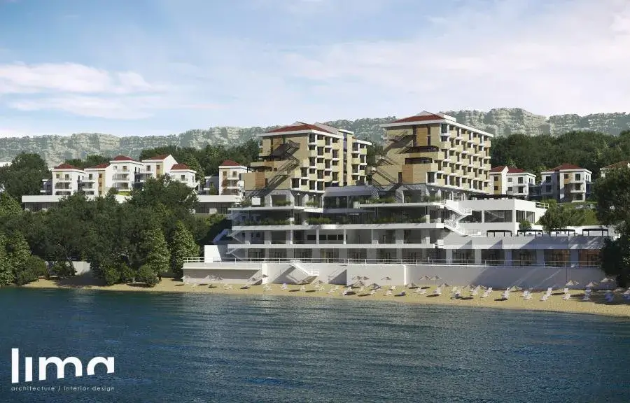 Gradac-Hotel Labineca-Splošen pogled