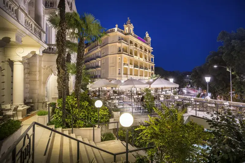 Opatija - hotel Palace Bellevue - splošen pogled
