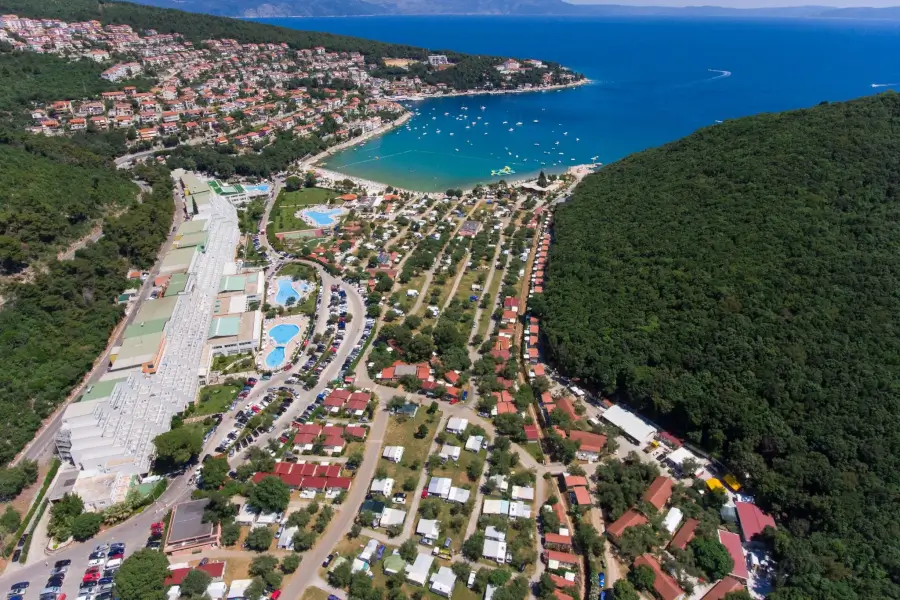 Rabac - mobilne hišice Oliva - pozicija