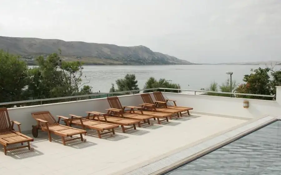 Pag - residence Meridijan - bazen