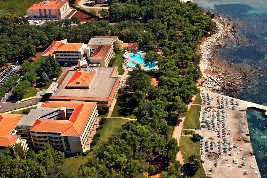 Umag - hotel Aurora - pozicija