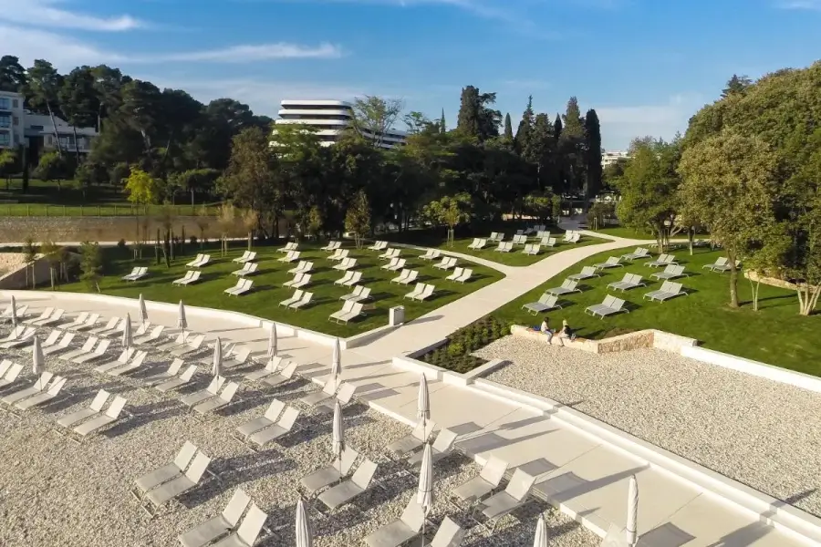 Rovinj - hotel Eden - plaža
