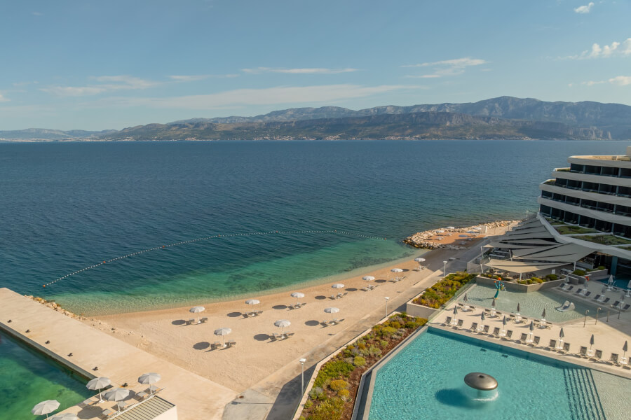 otok Brač - hotel Grand View - splošen pogled