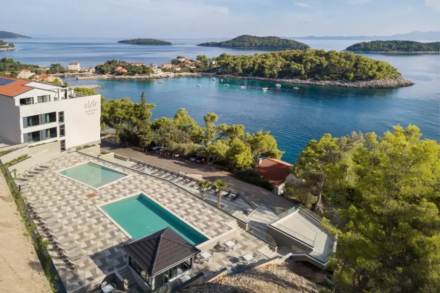 Otok Korčula-hotel Alfir-Splošen pogled