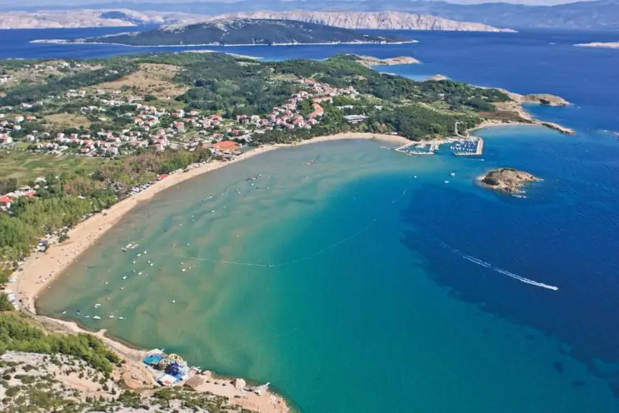 otok Rab - hotel Veli Mel Sunny - splošen pogled