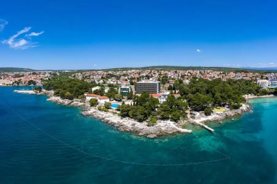 otok Krk - hotel Dražica - splošen pogled
