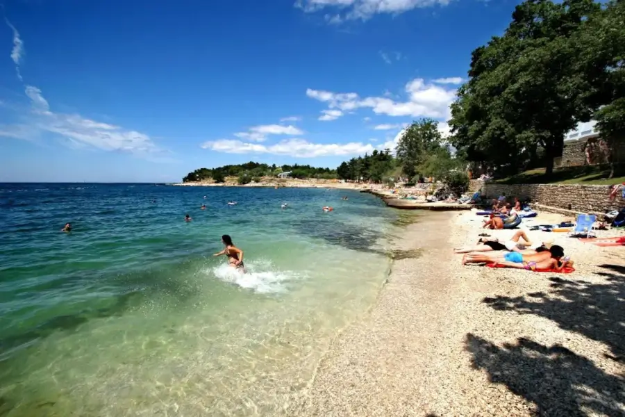 Poreč - hotel Istra - plaža