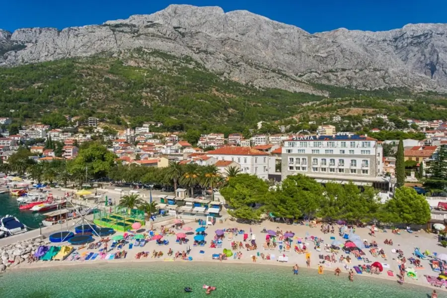 Baška Voda-hotel Slavia-Splošni pogled