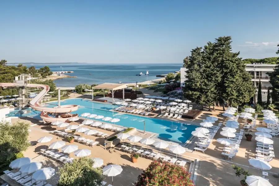 Zadar - hotel Funimation Borik - zunanji bazen