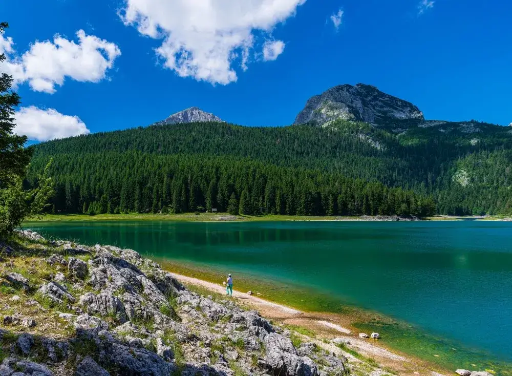 Črna gora -  Črno jezero v Nacionalnem parku Durmitor